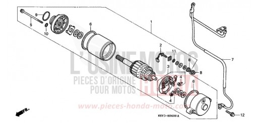 MOTEUR DE DEMARRAGE FES1251 de 2001